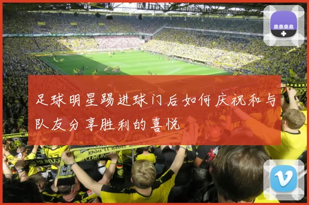 足球明星踢进球门后如何庆祝和与队友分享胜利的喜悦